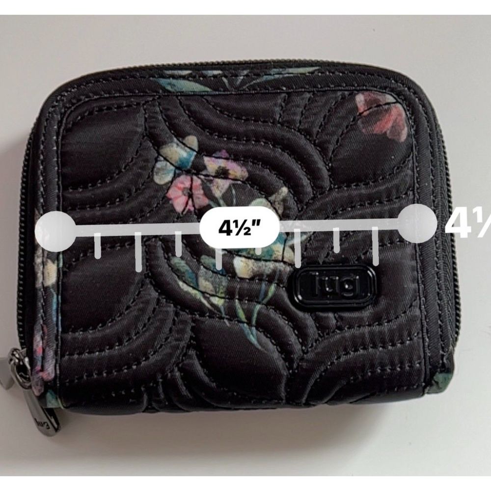 Lug Splits RFID double zip wallet. - Picture 5 of 8